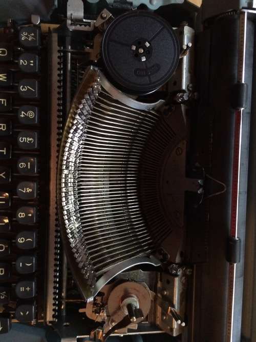 Facit Portable typewriter with case